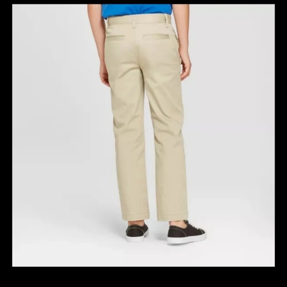 Khaki Uniform Stretch Uniform Chino Pants NWT - Picture 2 of 7